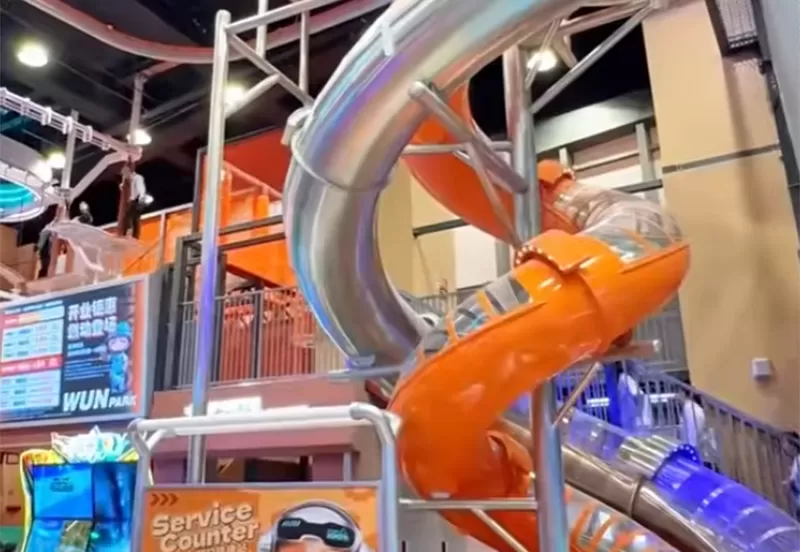 WUN PARK's Spiral Stainless Steel Slide