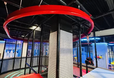 Little Ones' Low-Altitude Zipline